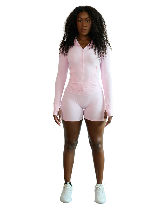 Bubblegum Drip Short Set