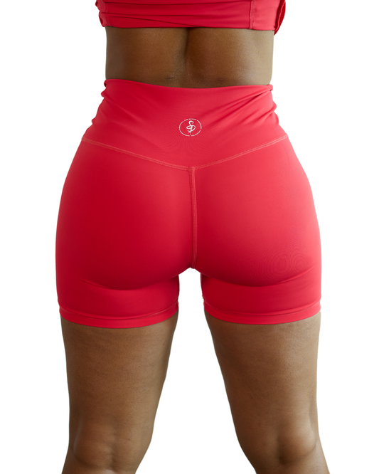 Drippin Red Shorts